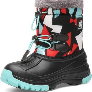 Kids Snow Boots Winter Waterproof Boys Girls